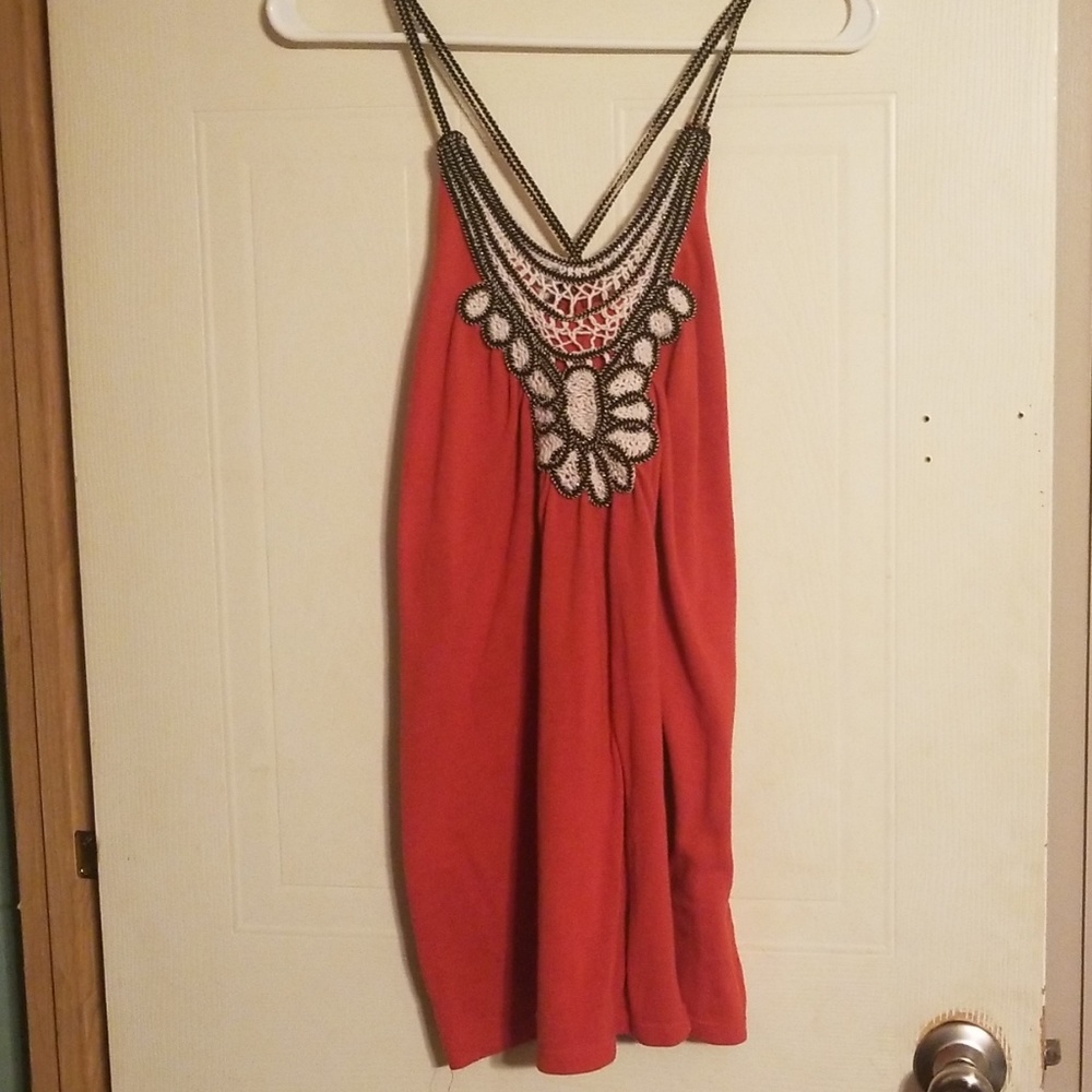 Rue 21 burnt orange tank size xl